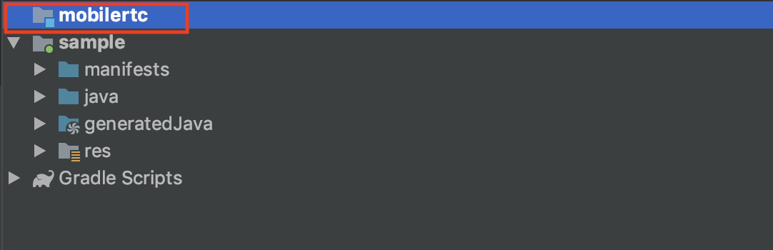 Add mobilertc into root directory